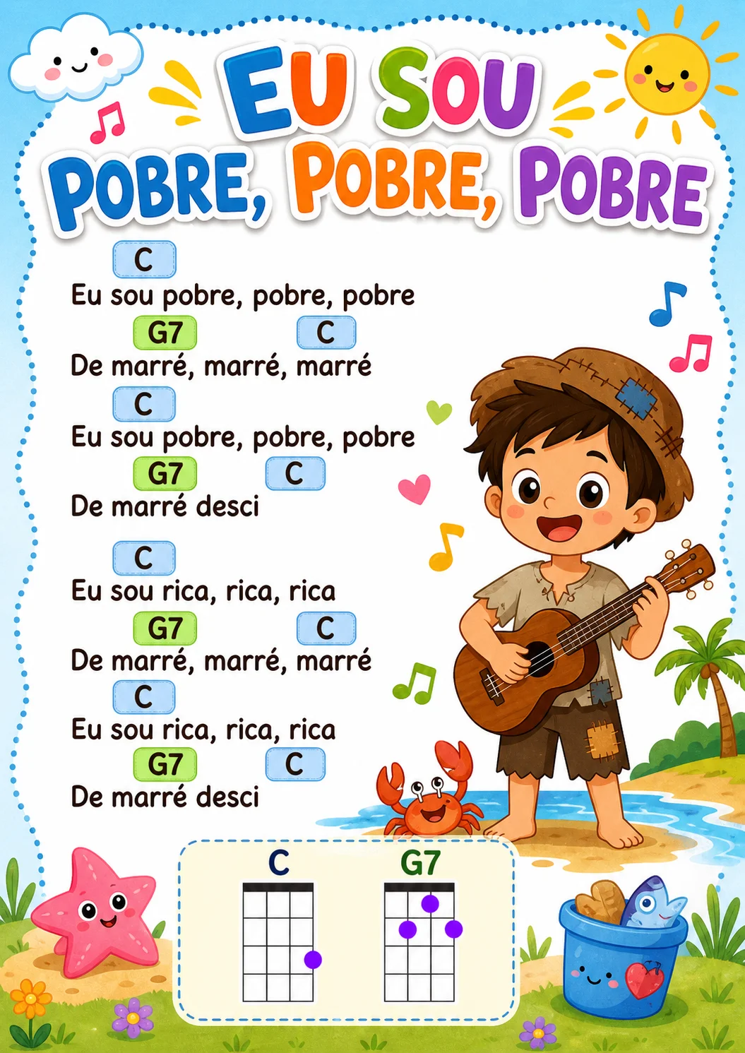 Exemplo de página do material