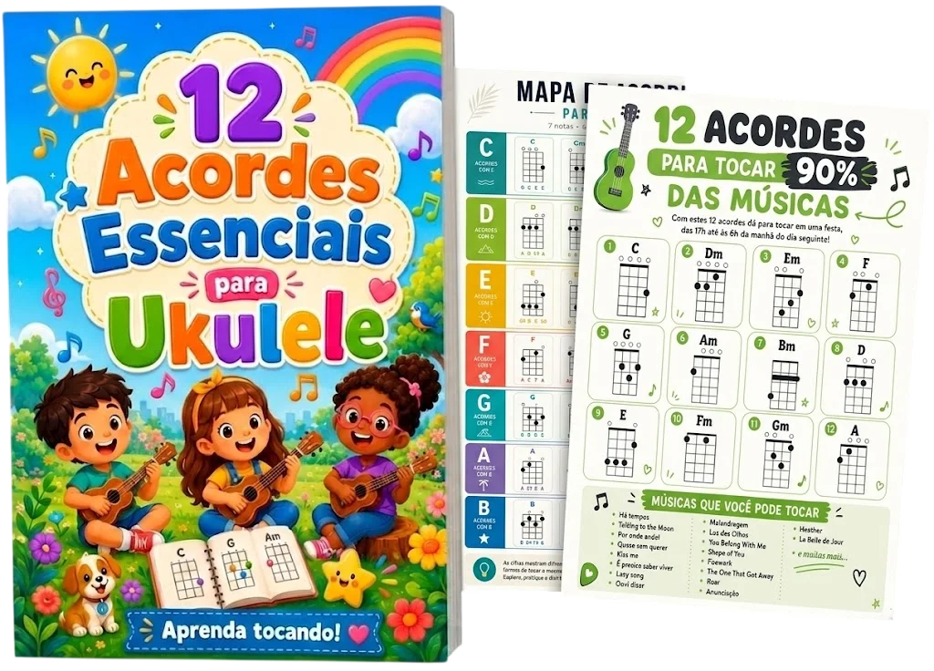 Os 12 Acordes Essenciais do ukulele