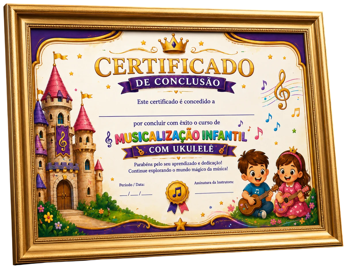 Certificado Personalizado de conclusão